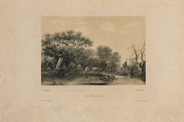 Императорская Эрмитажная галерея, литографированная лучшими артистами Франции... СПб. Тетрадь 14. 1845.